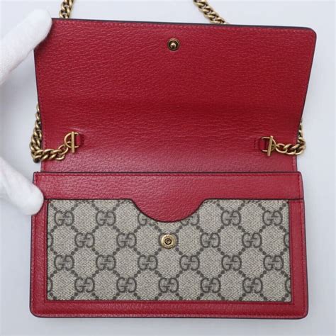 gucci queen margaret wallet on a chain|Gucci guccissima wallet on chain.